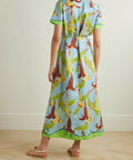 Alemais Rafaela Midi Dress Print Size 14 - 14 / Green - Dresses
