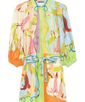 Alemais Rafaela Mini Dress Size 8 - 8 / Multi - Dresses