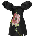 Alemais Regent Mini Dress Noir Black Size 14 & 16 - Dresses