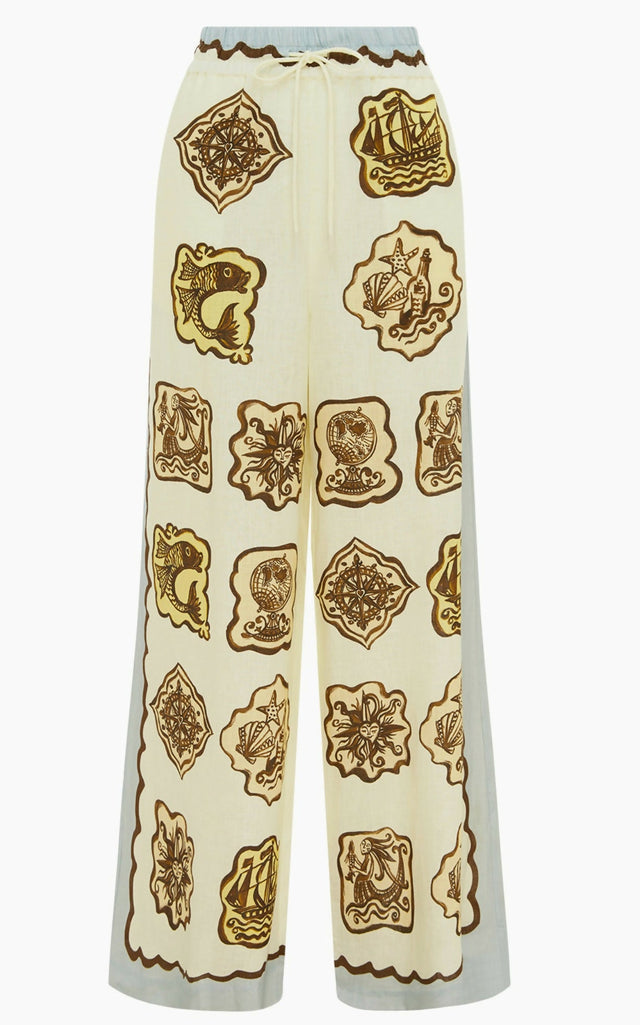 Alemais Relic Linen Pants - Pants