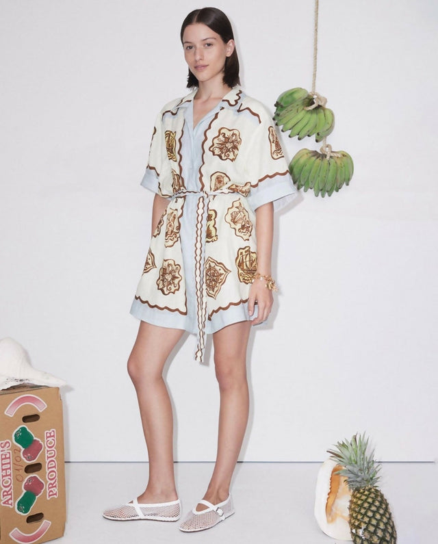 Alemais Relic Mini Dress 14 & 16 - Dresses