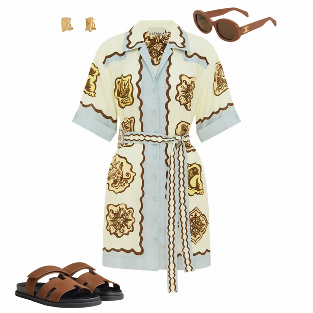 Alemais Relic Mini Dress - Dresses
