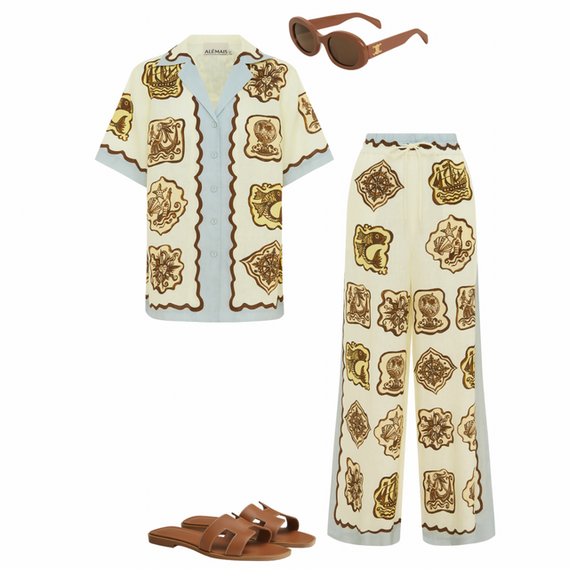 Alemais Relic Shirt and Pant Set - Outfit Sets