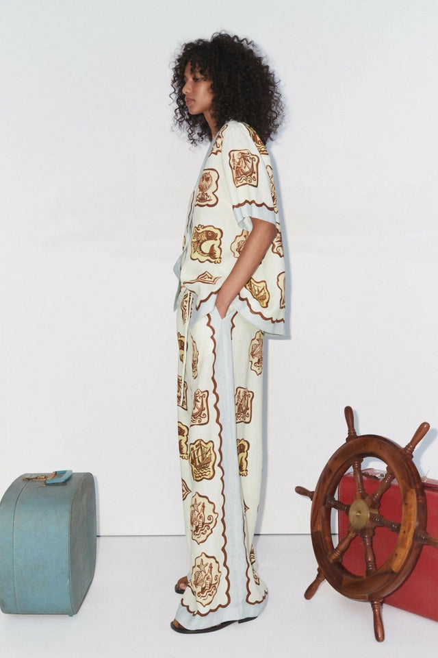 Alemais Relic Shirt and Pant Set Print Size 10 & 16 - Outfit Sets