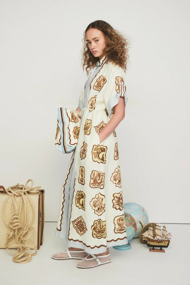Alemais Relic Shirtdress - 10 / Print - Dresses