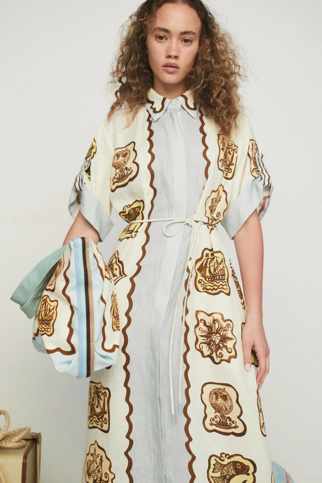 Alemais Relic Shirtdress - 10 / Print - Dresses