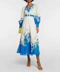 Alémais Rita Embroidered Midi - Dresses