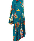 Alemais Rollers Gown Blue Print Size AU 16 - 16 / Print - Dresses