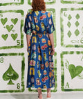 Alemais Rollers Shirt Dress Blue Print Size AU 16 - 16 / Print - Dresses