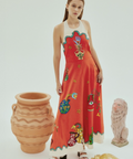 AlemaisRoseHalterDress