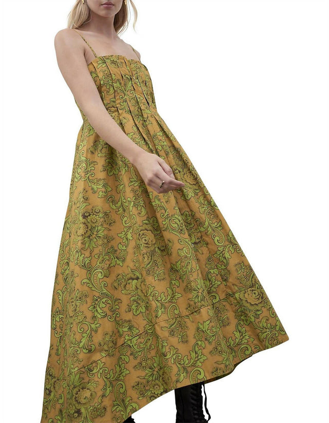 ALEMAIS - Alemais Rosetta Box Pleat Dress