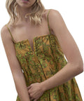 ALEMAIS - Alemais Rosetta Box Pleat Dress