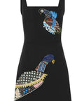ALEMAIS - Alemais Rowena Beaded Cotton-Linen Mini Dress