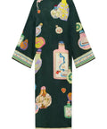 Alemais Royal Midi Dress 14 - 14 / Print - Dresses
