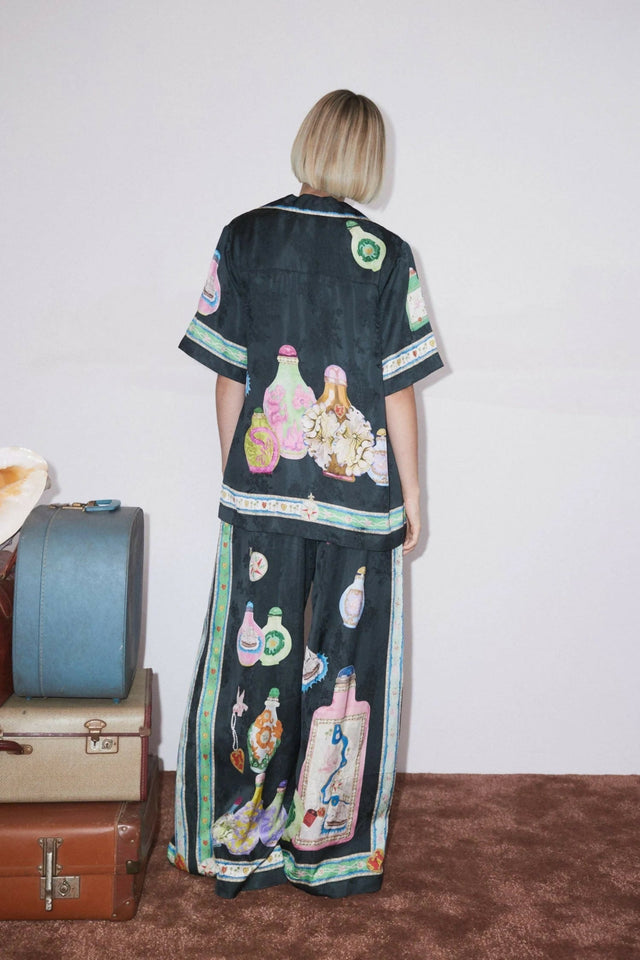 Alemais Royal Shirt And Pant Set - Outfit Sets