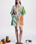 Alemais Rummy Mini Dress - 12 / Multi - Dresses