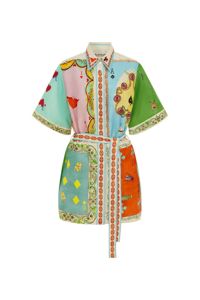Alemais Rummy Mini Dress In Multi - Dresses