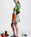 Alemais Rummy Mini Dress Multi Size 14 & 16 - Dresses