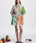 Alemais Rummy Mini Dress Multi Size 14 & 16 - Dresses