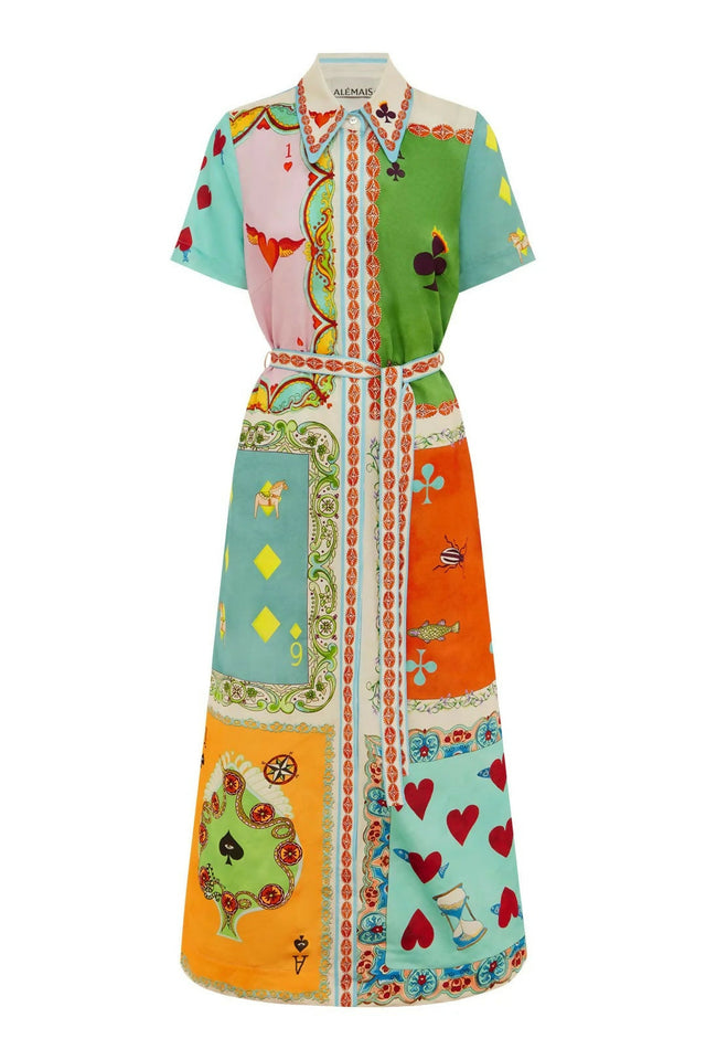 Alemais Rummy Shirtdress Multi Size AU 16 - 16 / Multi - Dresses