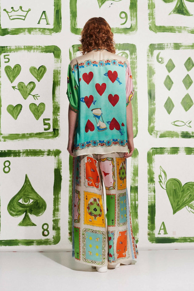 Alemais Rummy Silk Shirt and Pant Set - Outfit Sets