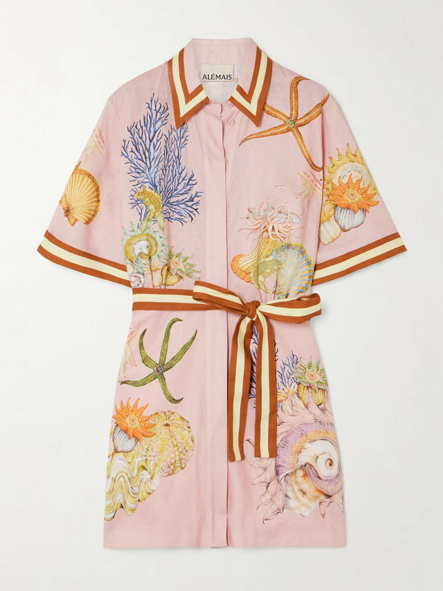 Alémais Sam Pauletto Nereids Mini Exclusive - 16 / Pink - Dresses