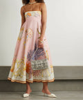Alémais Sam Pauletto Nerieds Sundress - 16 / Pink - Dresses
