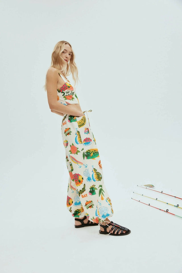 Alemais Samaki Crop Top and Pants Print Size AU 14 - 14 / Print - Outfit Sets