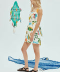 Alemais Samaki Mini Dress Multi Print Size 16 - 16 / Print - Dresses