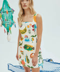 Alemais Samaki Mini Dress Size 10 - 10 / Multi - Dresses