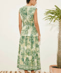 Alémais Sara Midi - 16 / Green - Dresses