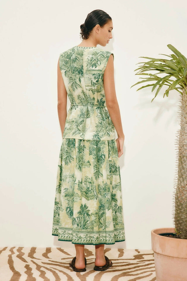 Alémais Sara Midi - 16 / Green - Dresses