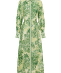 Alémais Sara Shirtdress - 16 / Green - Dresses