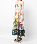 ALEMAIS - Alemais Seeker Linen Midi Dress