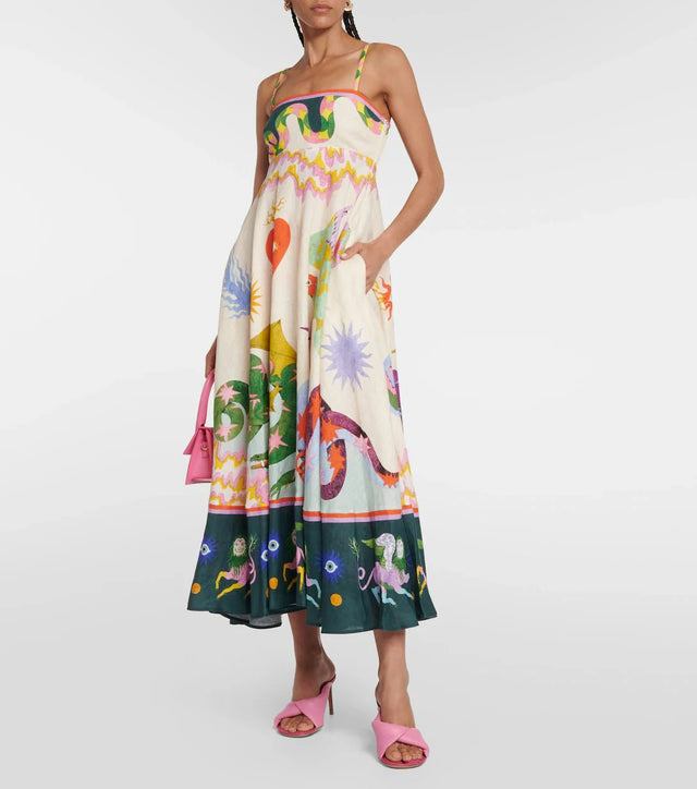 ALEMAIS - Alemais Alemais Seeker Sundress