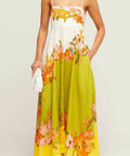 ALEMAIS - Alemais Silas Linen Sundress in Multi