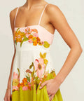 ALEMAIS - Alemais Silas Linen Sundress in Multi