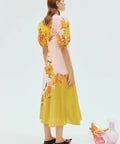 Alemais Silas Floral Midi Dress Multi Size 10 & 12 - Dresses