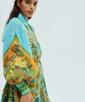 Alemais Sofie Shirt Dress In Multi Size 12 - 12 / Multi - Dresses