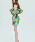 Alemais Sofie Off Shoulder Dress In Multi Size 12 - 12 / Multi - Dresses
