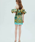 Alemais Sofie Off Shoulder Dress In Multi Size 12 - 12 / Multi - Dresses