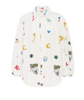 Alemais Soleil Embroidered Shirt - 14 / Print - Tops
