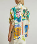 Alemais Soleil SIlk Shirt and Pant Set Print Size AU 14 - 14 / Print - Outfit Sets