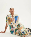 Alemais Soleil SIlk Shirt and Pant Set Print Size AU 14 - 14 / Print - Outfit Sets