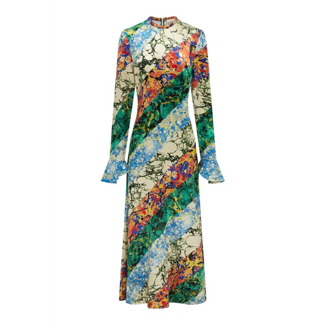Alemais Sunburst Gown Dress Multi Size 8 - 8 / Multi - Dresses