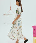 Alemais Sunset Midi Dress In Multi - 8 / Multi - Dresses
