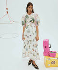 Alemais Sunset Midi Dress Size 10 & 12 - Dresses