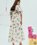 Alemais Sunset Midi Dress Size 10 & 12 - Dresses