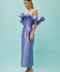 ALEMAIS - Alemais Suzi Midi Dress in Blue