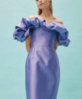 Curated Collection - Alemais Suzi off Shoulder Midi Dress